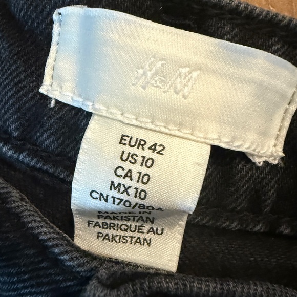 H&M high rise wide leg jeans - Picture 4 of 6